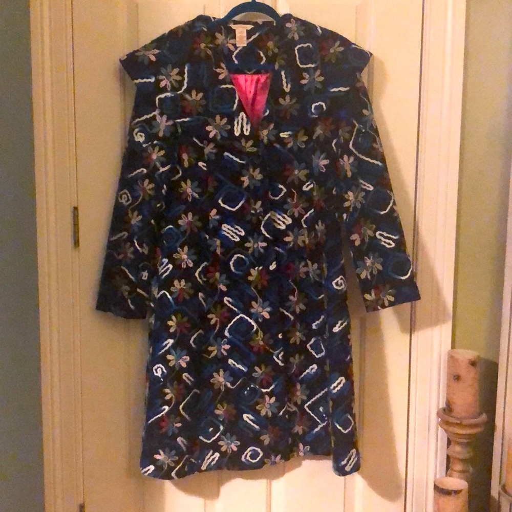 Sundance embroidered coat